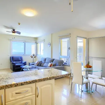 2 Bedrooms At Adeje 500 M Away From The With Sea View Shared Pool And Furnished Balcony